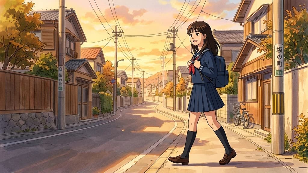 Anime scene example