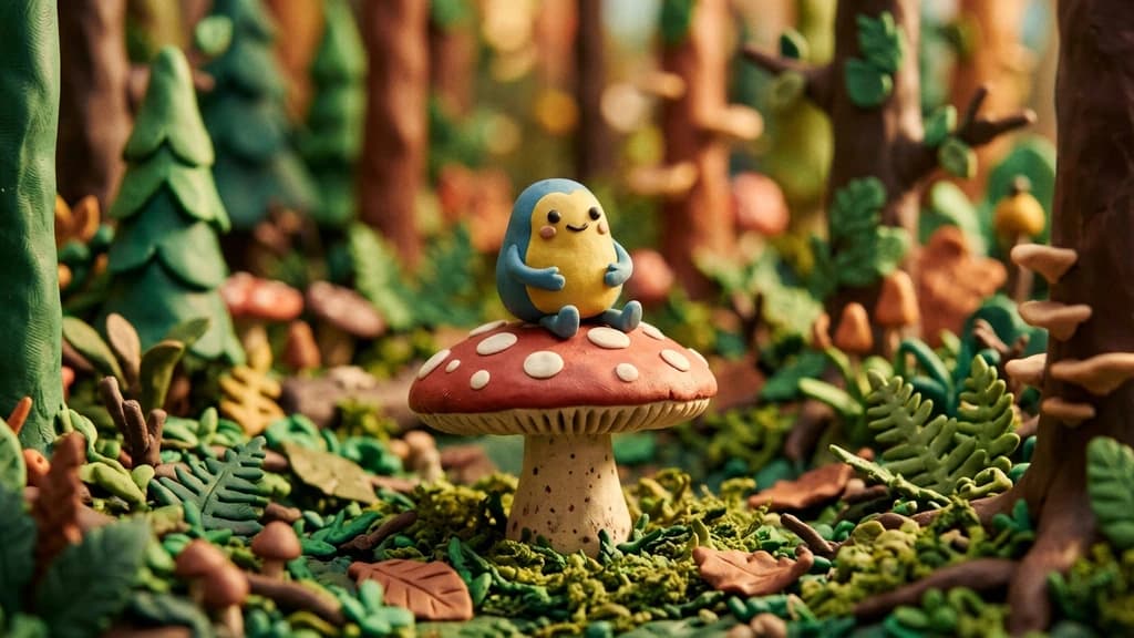 Cozy Clay scene example
