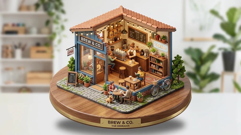 Isometric scene example
